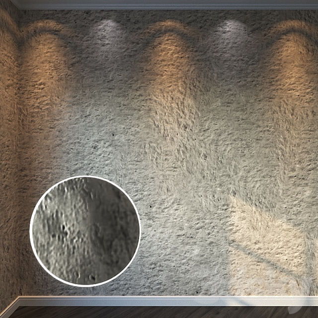 Decorative Stucco 439 – 8K Material 3ds Max - thumbnail 1