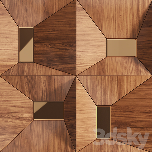 FIFTYFOURMS Talisman Wall Panels 3DS Max Model - thumbnail 2