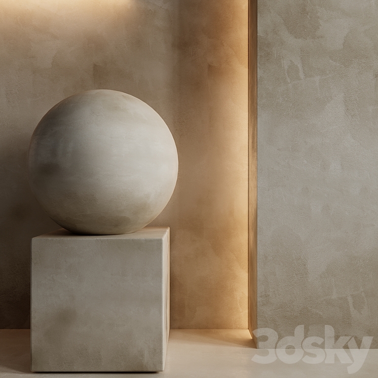 stone 15 3DS Max Model - thumbnail 2