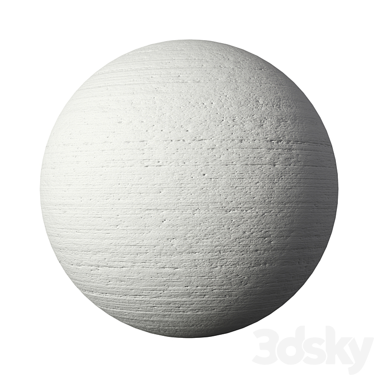 Wall plaster 04 3DS Max Model - thumbnail 2