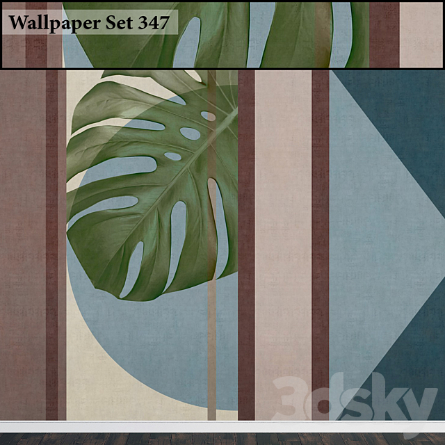 Wallpaper 347 3DS Max Model - thumbnail 2