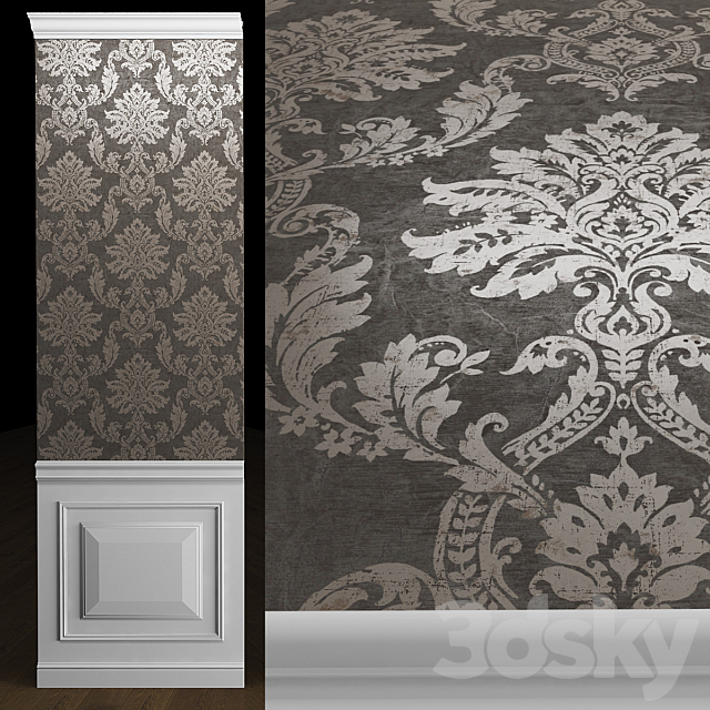 Wallpaper Persian chic Grandeco part 2 3DSMax File - thumbnail 1