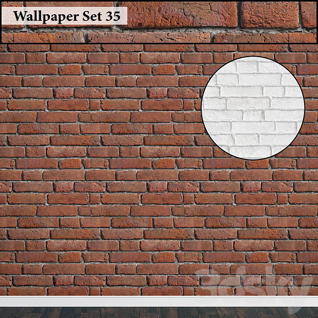 Wallpaper Seth 35 3DSMax File - thumbnail 2