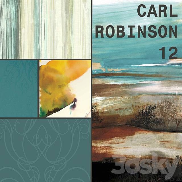 Wallpapers – CARL ROBINSON 12 3DSMax File - thumbnail 1