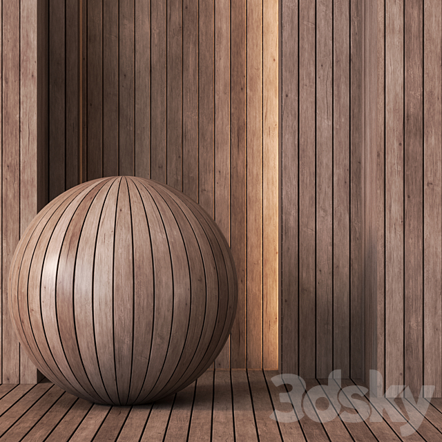 2 Plank Wood Texture – 4K – Seamless 3ds Max - thumbnail 2