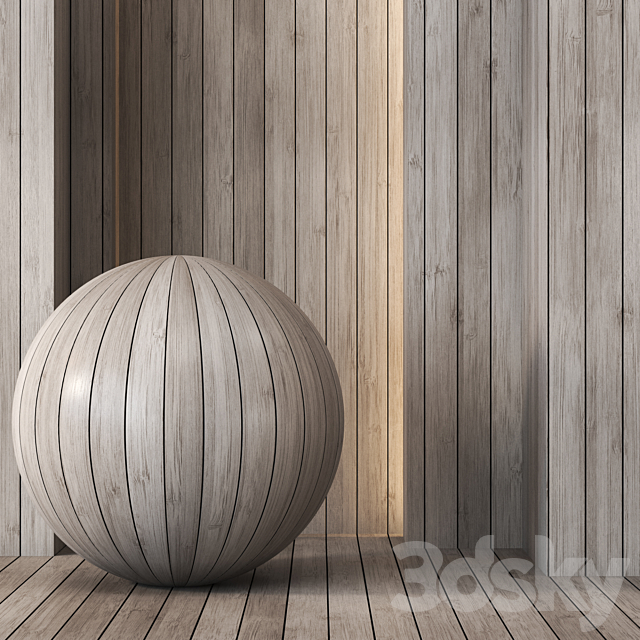 2 Plank Wood Texture 4K – Seamless 3DS Max Model - thumbnail 2