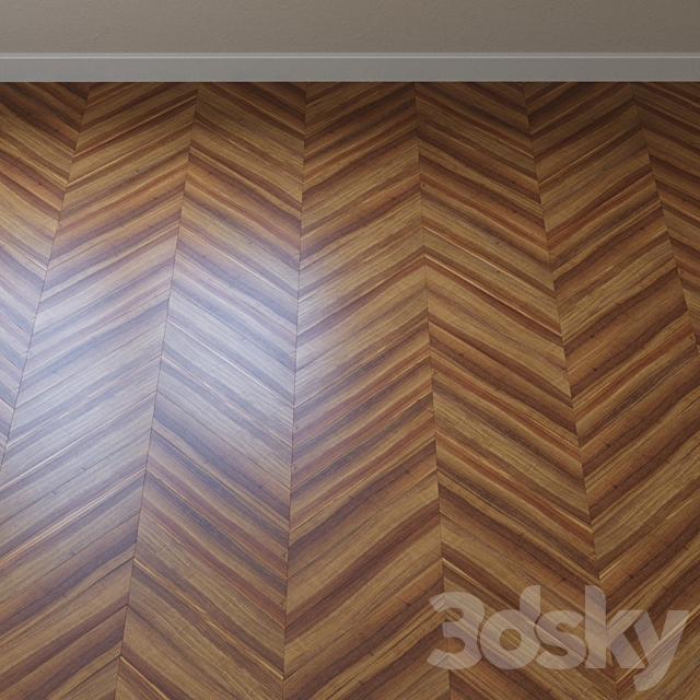 Laminate Balterio Tradition Peruvian Walnut 015 3DS Max Model - thumbnail 3