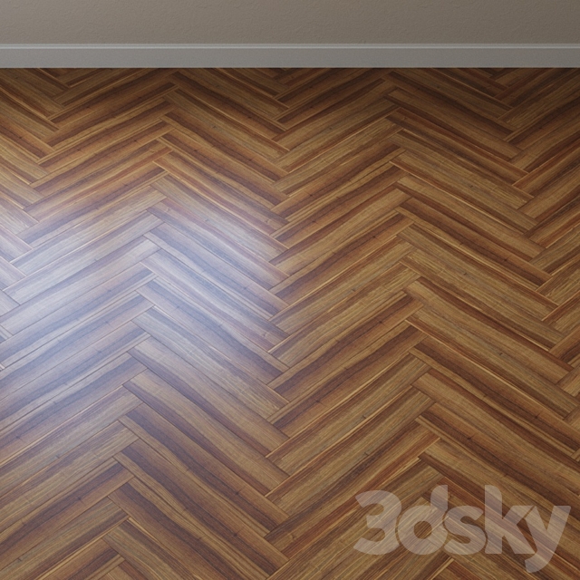 Laminate Balterio Tradition Peruvian Walnut 015 3DS Max Model - thumbnail 4