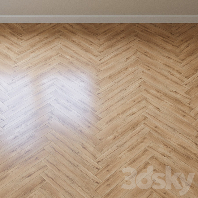 Laminate haro tritty 90 verano oak 3ds Max - thumbnail 2