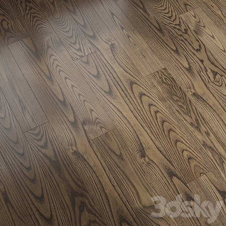 Mocha ash parquet 3DS Max Model - thumbnail 2