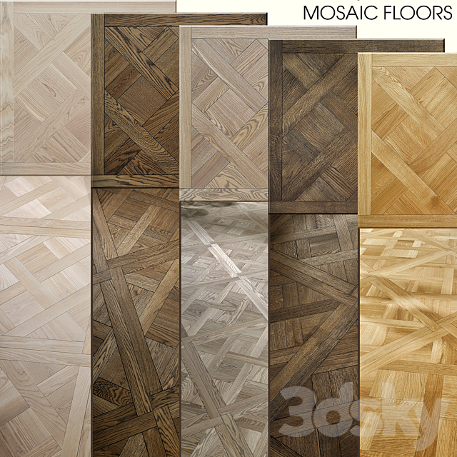 MOSAIC FLOORS 3ds Max - thumbnail 1