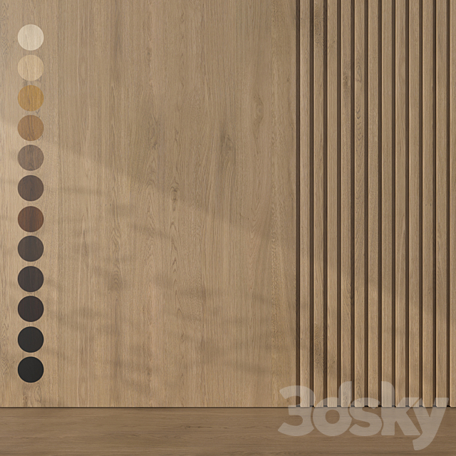 Oak texture 052 3ds Max - thumbnail 1