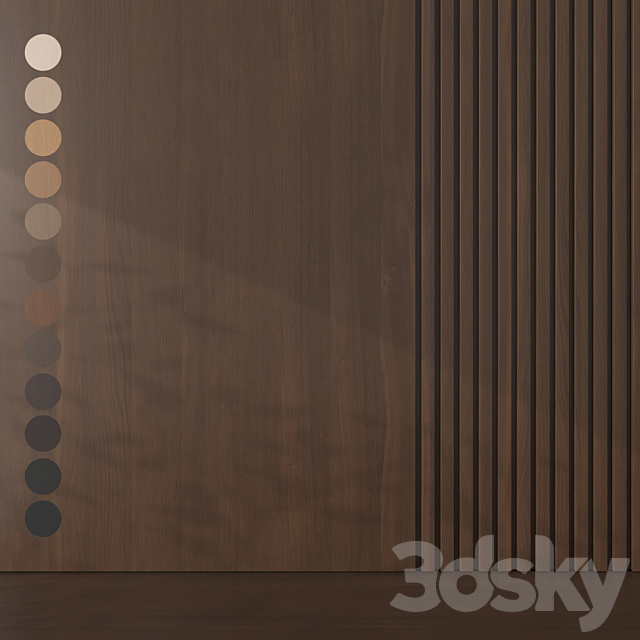 Oak texture 066 3ds Max - thumbnail 1