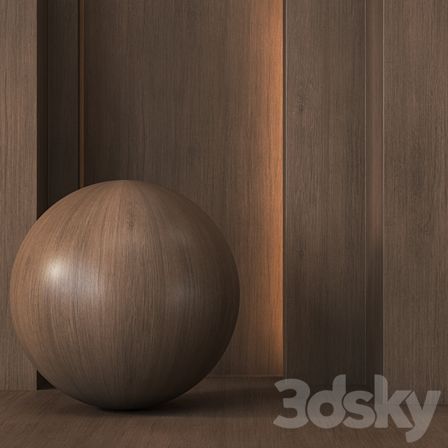 Oak Wood Texture 4K – Seamless – 3 Colors 3ds Max - thumbnail 3