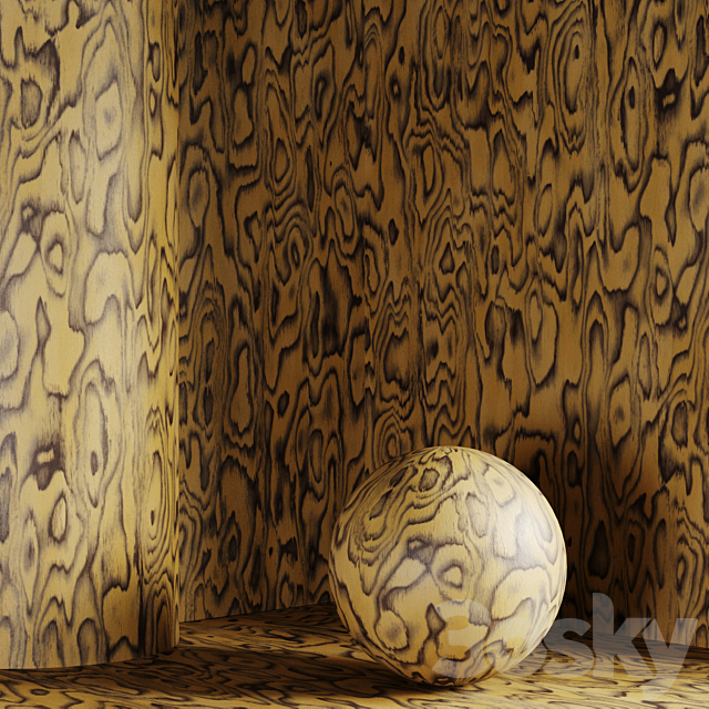 Painted plywood 02 3ds Max - thumbnail 2