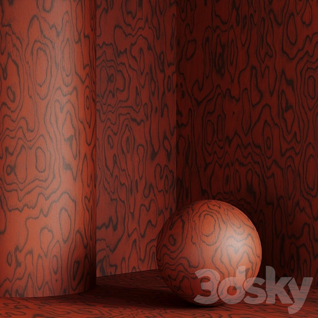 Painted plywood 3ds Max - thumbnail 1