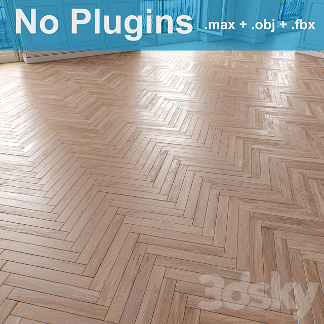 Parquet 2 – 7 3ds Max - thumbnail 2