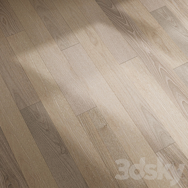 Parquet Ash NORWEGIAN MOSS 3ds Max - thumbnail 2