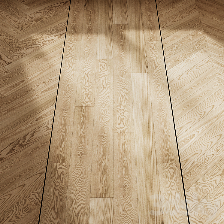 Parquet Ash PEARL 3DS Max Model - thumbnail 1