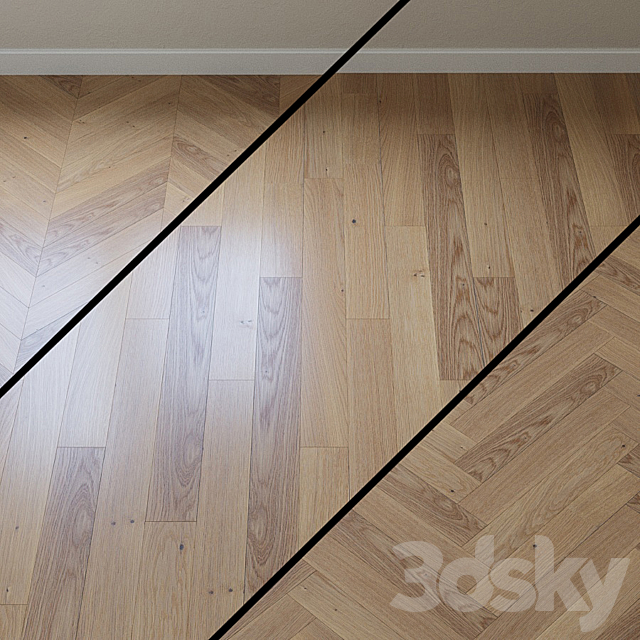 Parquet board Upofloor (Upofloor) oak oak 3ds Max - thumbnail 1