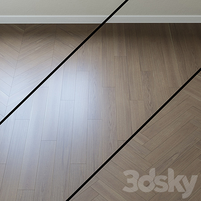 Parquet board Upofloor (Upofloor) oak oak 3ds Max - thumbnail 1