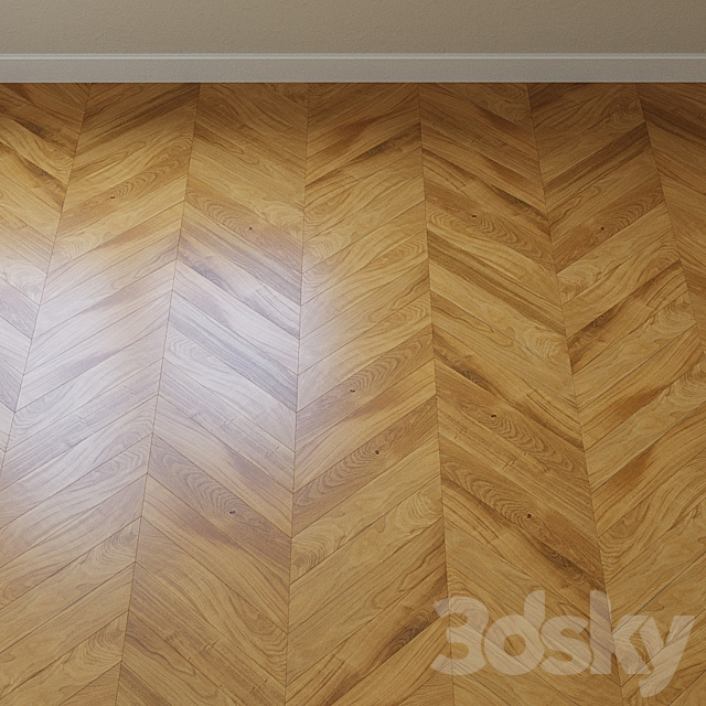 Parquet board Upofloor (Upofloor) oak oak 3ds Max - thumbnail 3