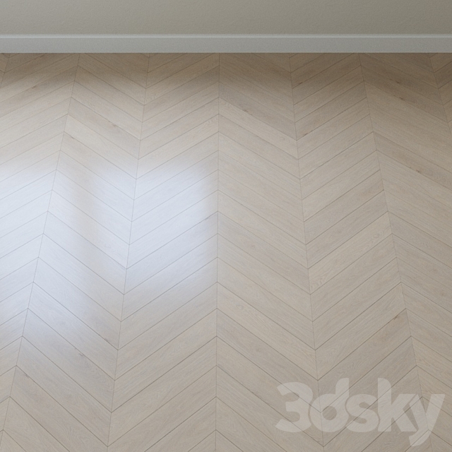 Parquet Krono Original Meridian oak 3DS Max Model - thumbnail 3