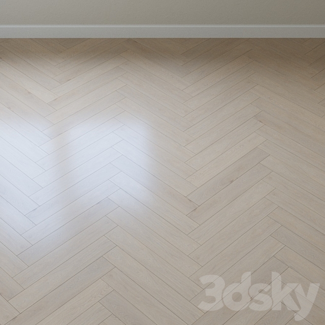 Parquet Krono Original Meridian oak 3DS Max Model - thumbnail 4