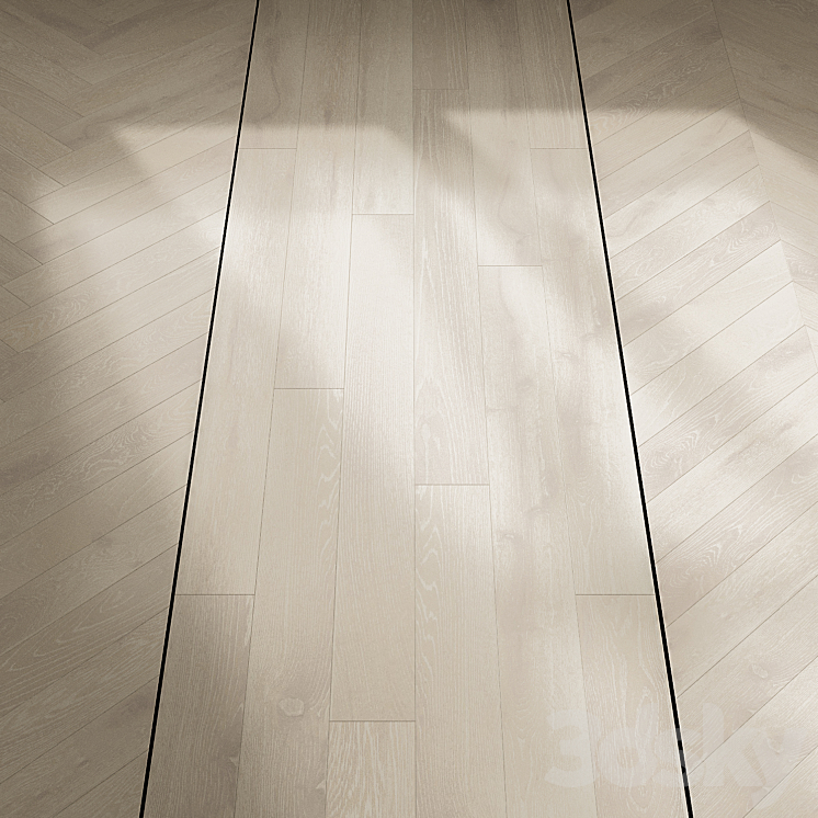 Parquet Oak ALPINE 3DS Max Model - thumbnail 1