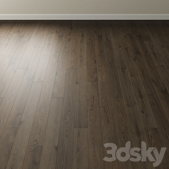 Parquet oak Coswick. Inspire MARSEILLE gray 3DS Max Model - thumbnail 2