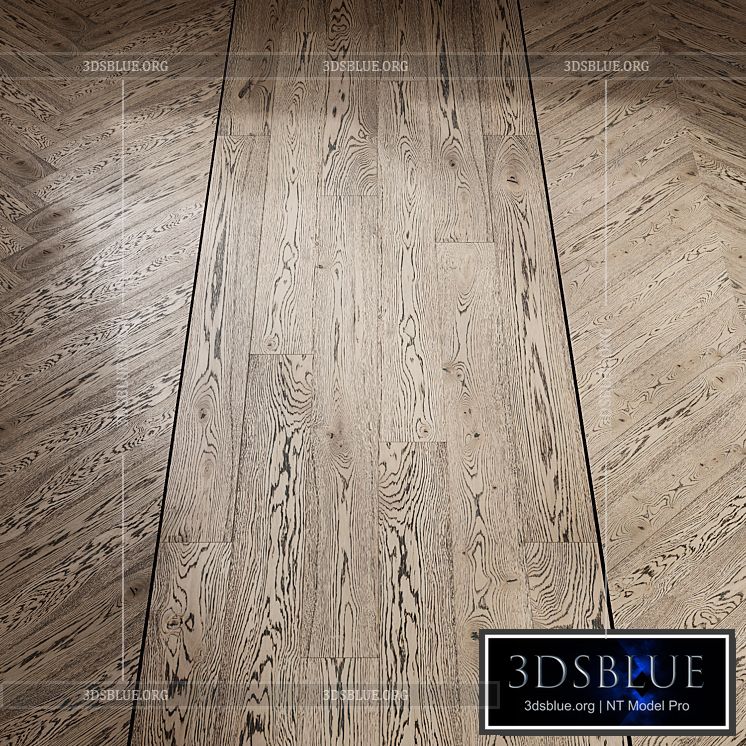 Parquet Oak French Tapestry 3DS Max - thumbnail 3