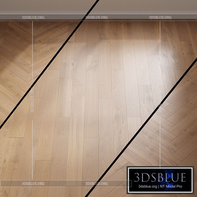 Parquet oak Kyoto Coswick. Inspire 3DS Max - thumbnail 3