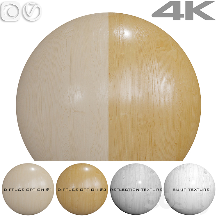 Seamless texture – Maple 3DS Max Model - thumbnail 1