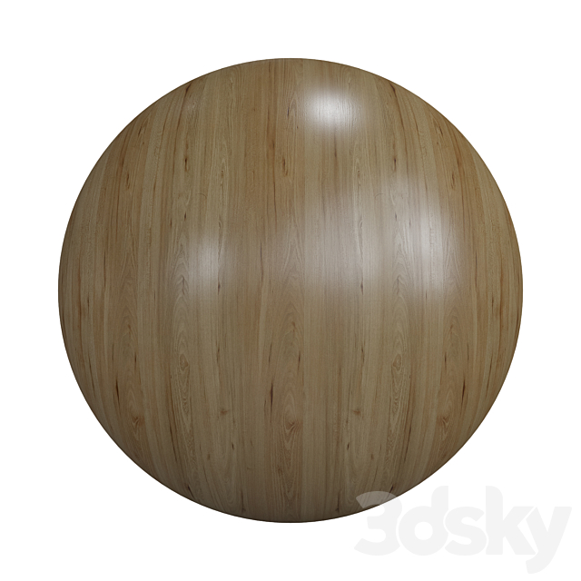 Seamless texture – Oak 2 3DS Max Model - thumbnail 3