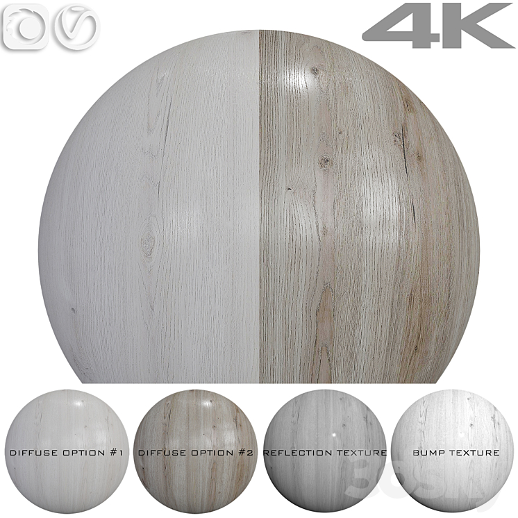 Seamless texture – Oak 3DS Max Model - thumbnail 1