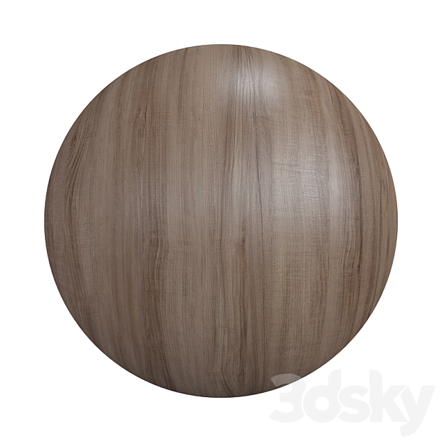 Seamless texture – Teak 2 3DS Max Model - thumbnail 3