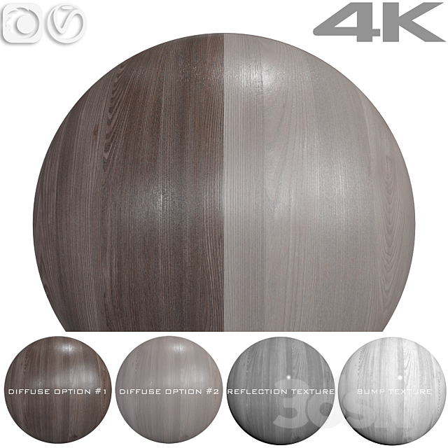 Seamless textures – OAK 3ds Max - thumbnail 1