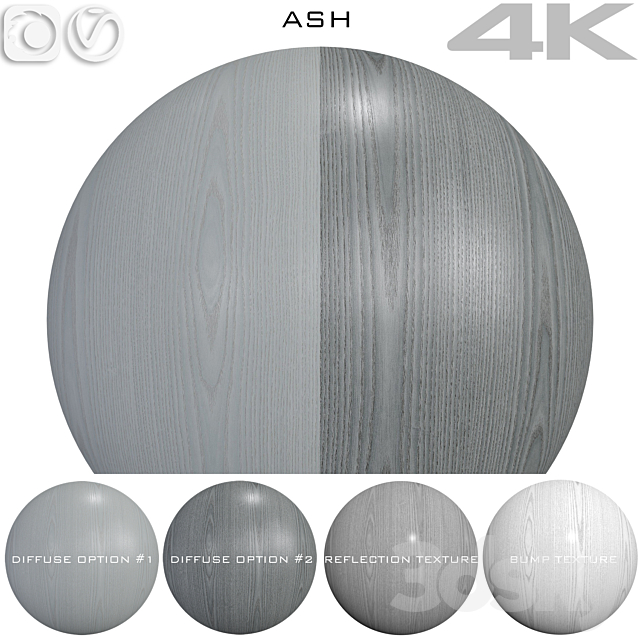 Texture Ash №1 3ds Max - thumbnail 1