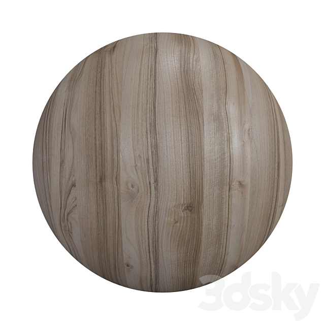 Texture Walnut №6 3DS Max Model - thumbnail 2