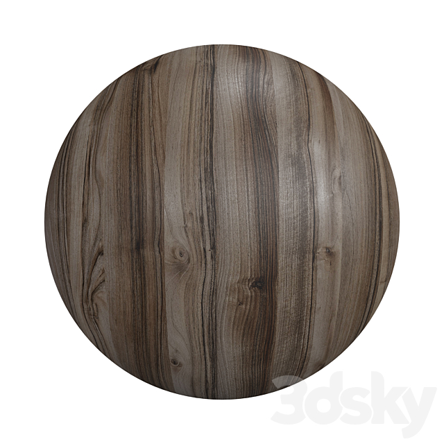 Texture Walnut №6 3DS Max Model - thumbnail 3