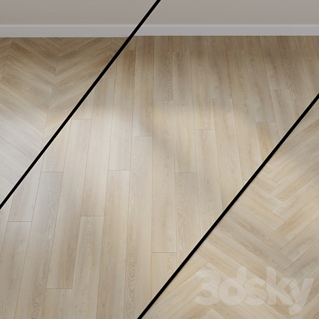 Vinyl flooring Wineo 600 wood XL (5G) MilanoLoft RLC190W6 3ds Max - thumbnail 1