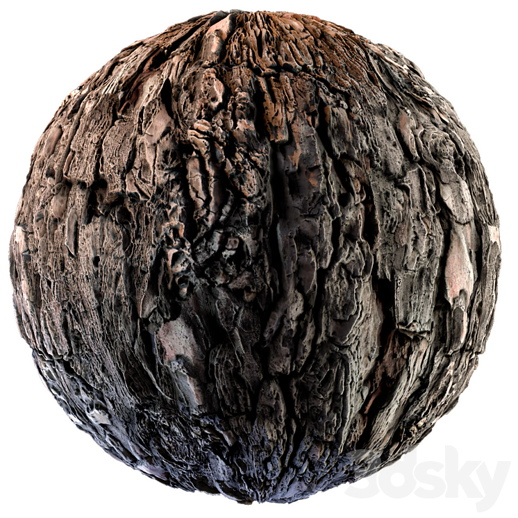 Wood 08 Smart Material (pbr) 3DS Max Model - thumbnail 1