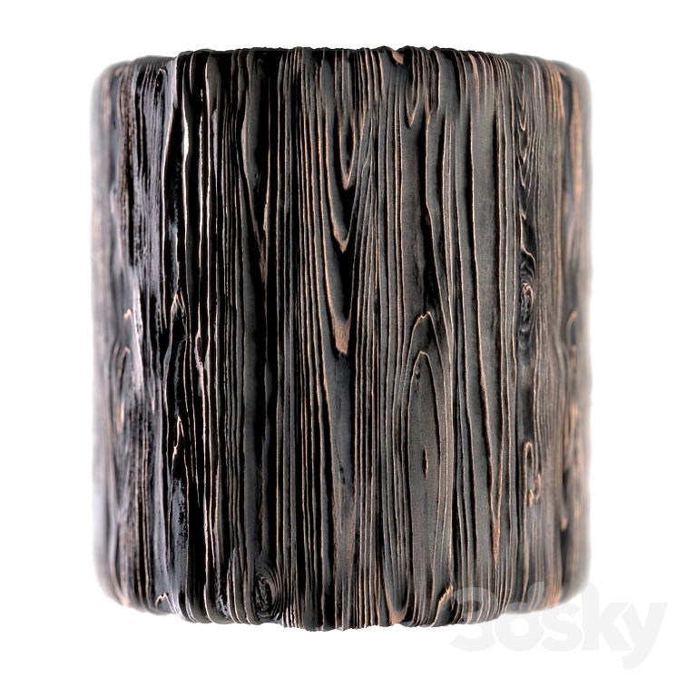 Wood 23 Smart Material (pbr) 3DS Max Model - thumbnail 2