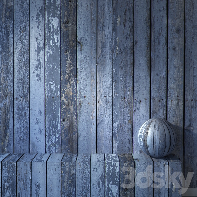 Wood  66 3ds Max - thumbnail 3