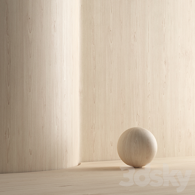 Wood material Oak 001 (Seamless texture) 3ds Max - thumbnail 3