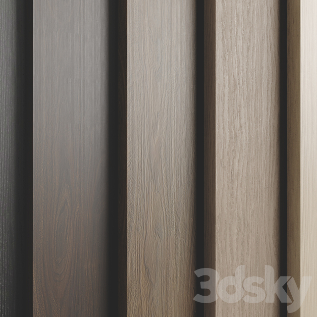 Wood Materials Collection LuxLucia Casa – 7 Colors 3DS Max Model - thumbnail 3