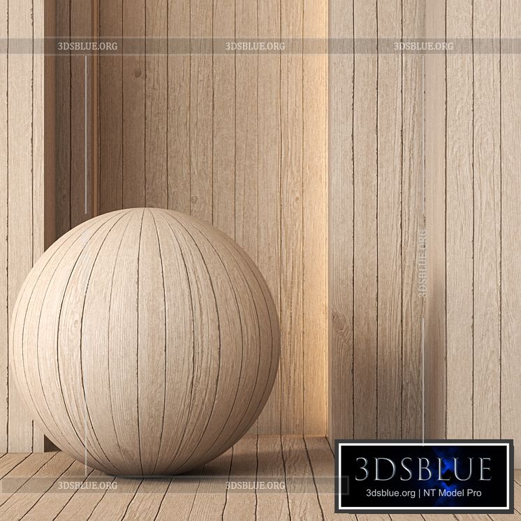 Wood Plank Texture 4K – Seamless 3DS Max - thumbnail 3