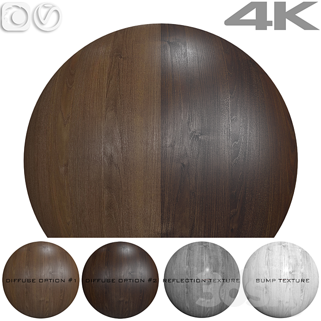 Wood texture – Acacia 3ds Max - thumbnail 1