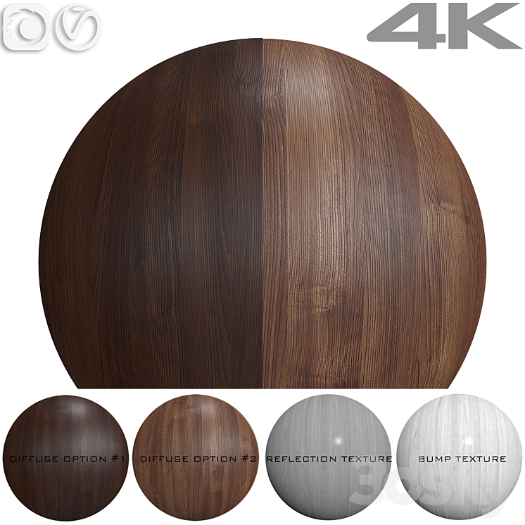 Wood texture – Maple 3DS Max Model - thumbnail 3