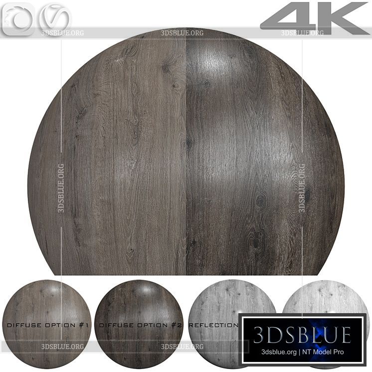 Wood texture – Oak ?3 3DS Max - thumbnail 3